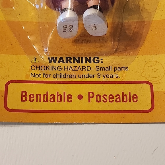 Vintage NIP NEW Peanuts Lucy Van Pelt Bendable Poseable Figurine - Picture 5 of 6